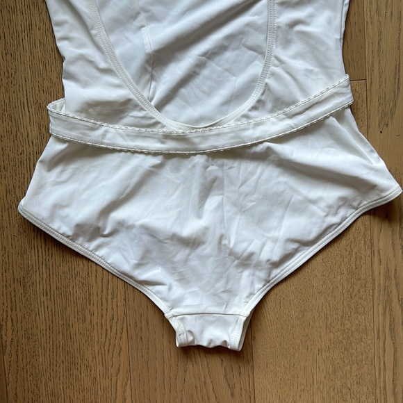 Vintage White Chloé One Piece Bathing Suit - Picture 6 of 7